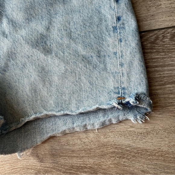 Denim Forum The Yoko Hi-rise Mid-thigh Denim Short - Picture 8 of 15